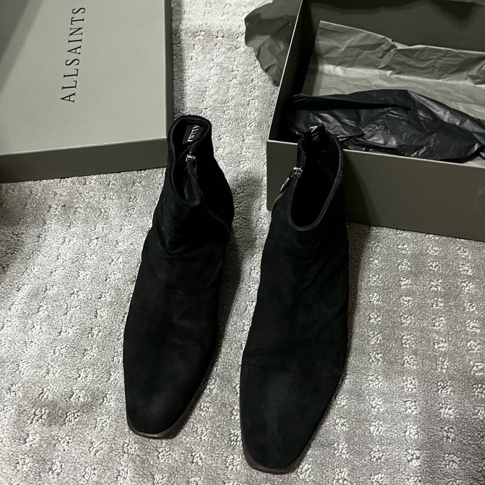 AllSaints Hariss mid zip boots
